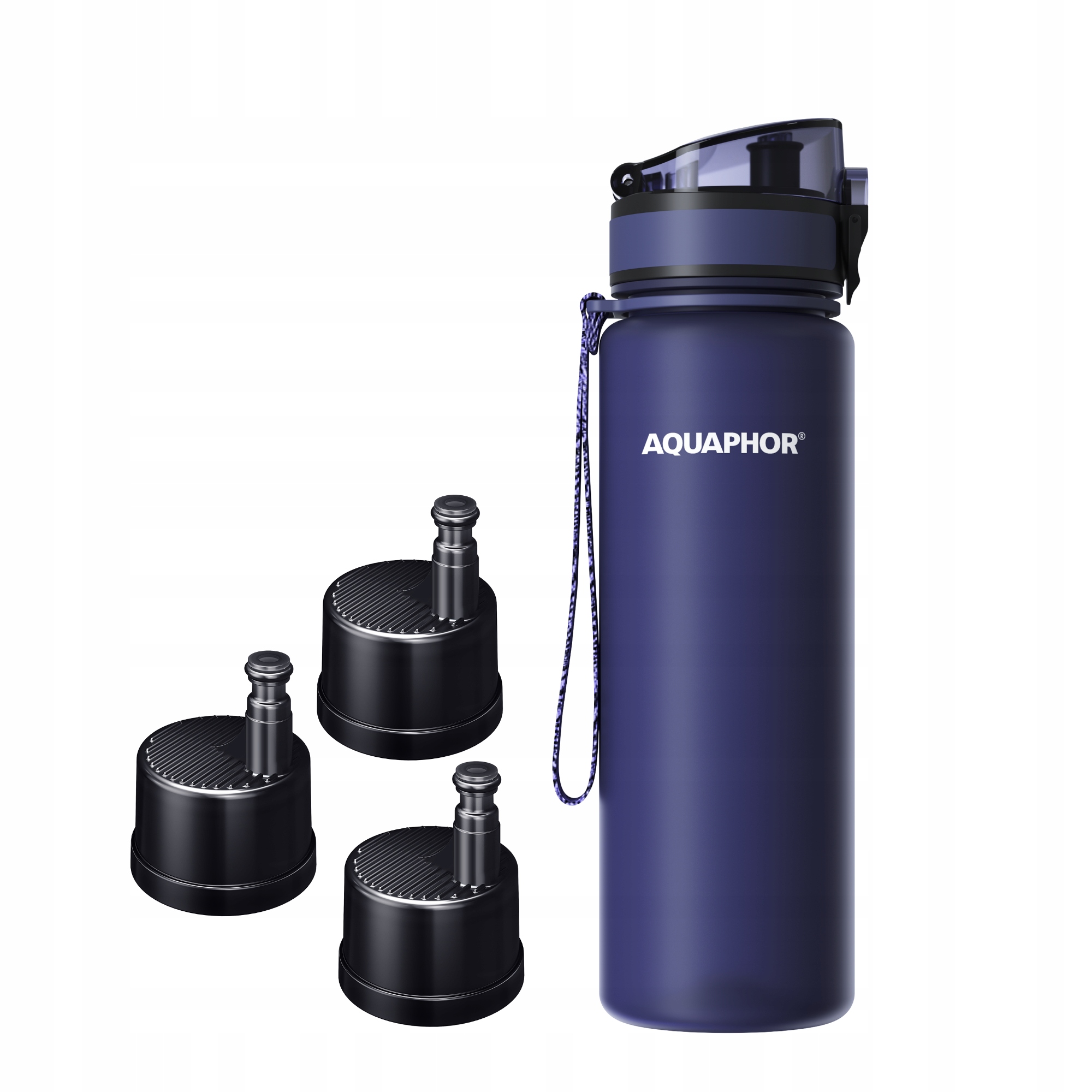 Filtračná fľaša Aquaphor City 0,5 l modrá